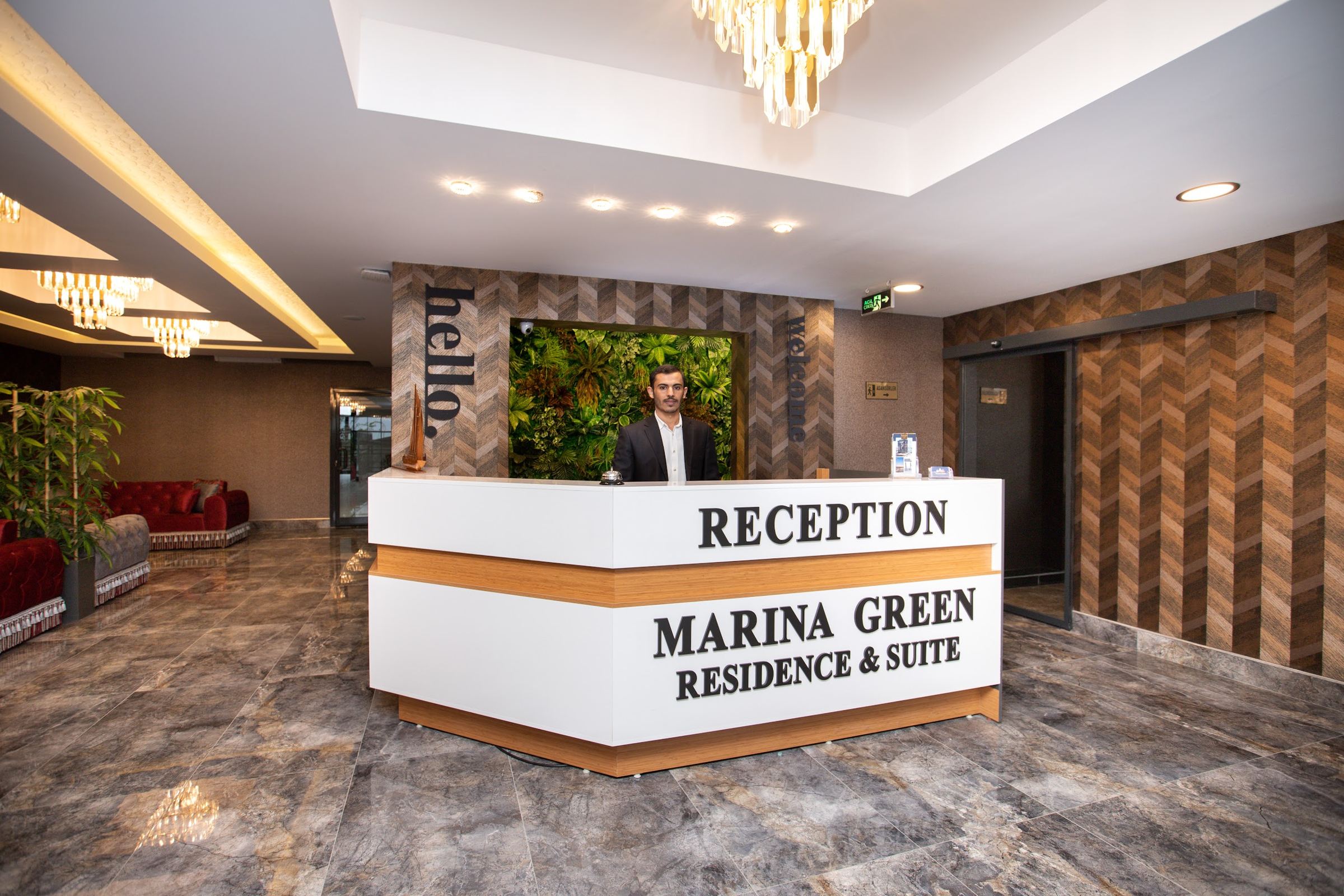Marina Green resepsiyonu